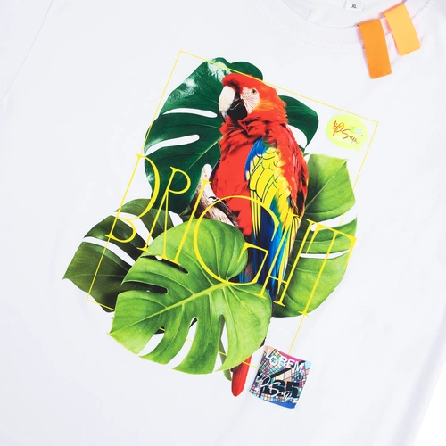 Футболка унисекс T-Bolka 160 с лейблами и шильдами, молочно-белая, размер XL Футболка унисекс T-Bolka 160 с лейблами и шильдами, молочно-белая, размер XL