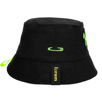 Панама Vento, черная с нанесением