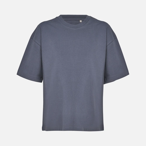 Футболка оверсайз женская Boxy Women, темно-серая (графит) Футболка оверсайз женская Boxy Women, темно-серая (графит)