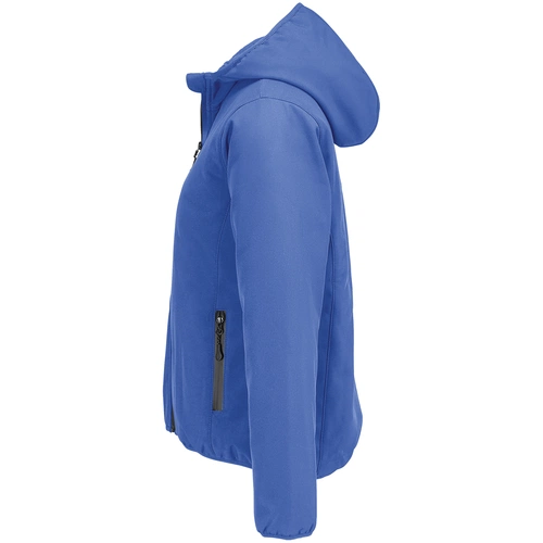 Куртка софтшелл с капюшоном женская Falcon Women, ярко-синяя (royal) Куртка софтшелл с капюшоном женская Falcon Women, ярко-синяя (royal)