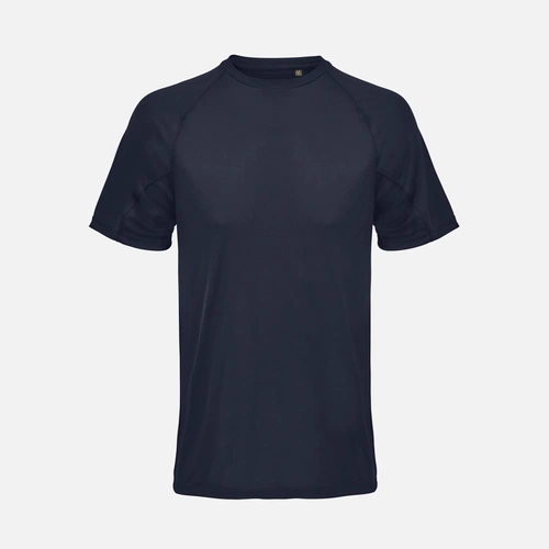 Футболка спортивная унисекс Vortex, темно-синяя Футболка спортивная унисекс Vortex, темно-синяя