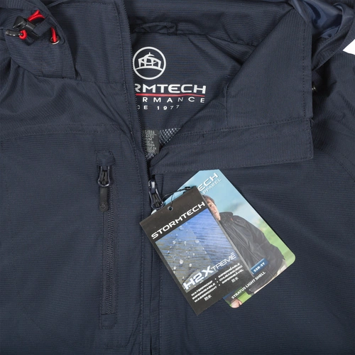 Ветровка женская Stratus, темно-синяя Ветровка женская Stratus, темно-синяя