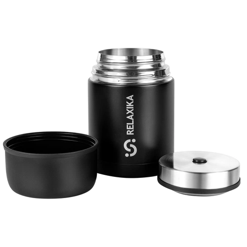 Термос для еды Relaxika 700, черный Термос для еды Relaxika 700, черный