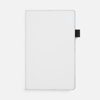 Ежедневник White Shall, недатированный, бело-черный
