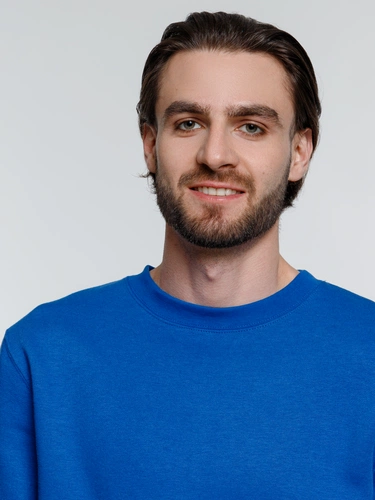 Свитшот унисекс Delta, ярко-синий Свитшот унисекс Delta, ярко-синий