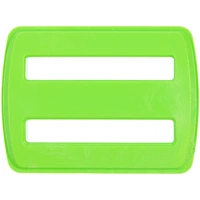 Пряжка — регулятор ремня Fermo, зеленый неон