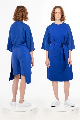 Фартук E1, синий Фартук E1, синий