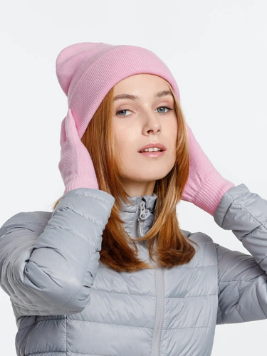 Шапка Urban Flow, пыльно-розовая Шапка Urban Flow, пыльно-розовая