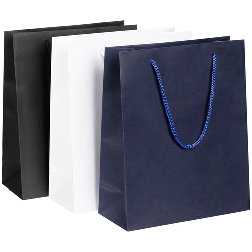 Пакет бумажный Vid M, синий Пакет бумажный Vid M, синий