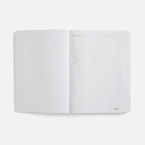 Ежедневник Tact, недатированный, белый Ежедневник Tact, недатированный, белый