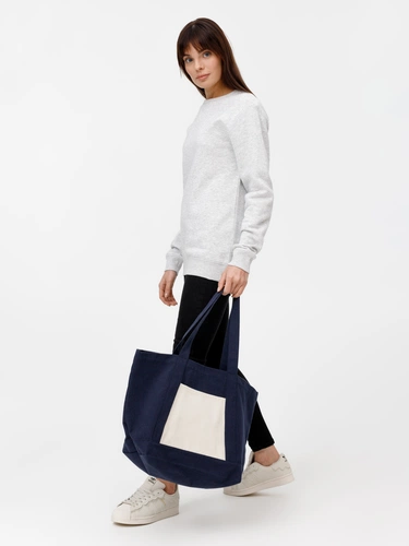 Шопер Shophop, синий с неокрашенным Шопер Shophop, синий с неокрашенным