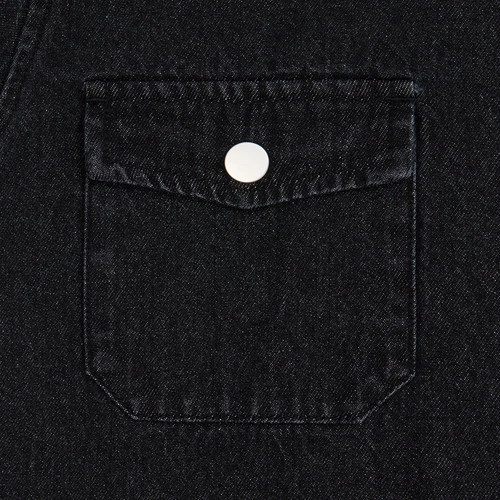 Куртка джинсовая O3, черная Куртка джинсовая O3, черная