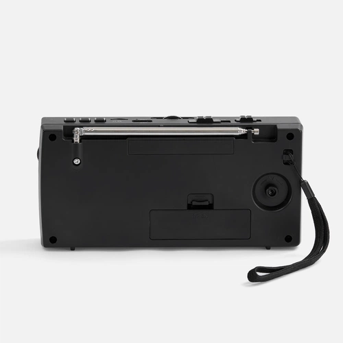 Bluetooth-колонка с радио Comradio, черная Bluetooth-колонка с радио Comradio, черная