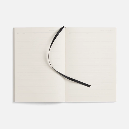 Ежедневник Flat Light, недатированный, черный Ежедневник Flat Light, недатированный, черный