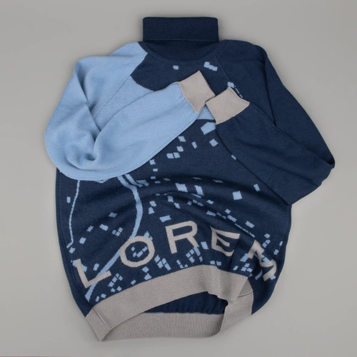 Джемпер на заказ Tricksy Net Reglan, полушерсть Джемпер на заказ Tricksy Net Reglan, полушерсть