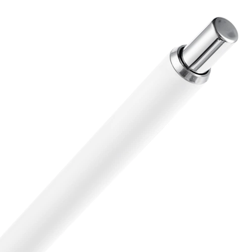 Ручка шариковая Slim Beam, белая Ручка шариковая Slim Beam, белая