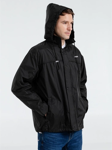 Ветровка мужская Mistral 210, черная Ветровка мужская Mistral 210, черная