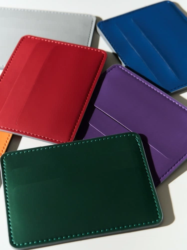 Чехол для карточек Shall Simple, зеленый Чехол для карточек Shall Simple, зеленый