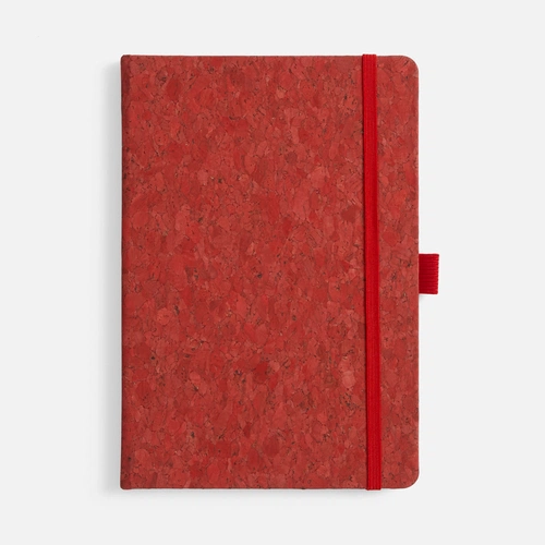 Блокнот Cork County, красный Блокнот Cork County, красный