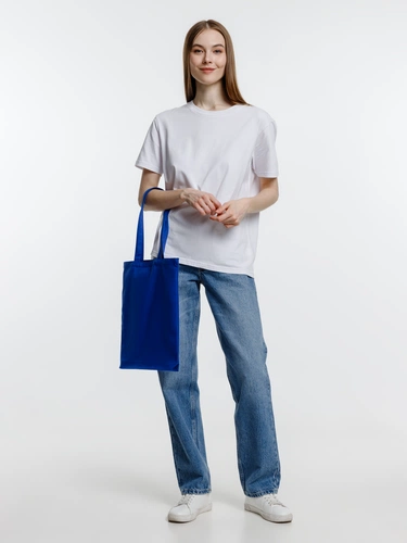 Холщовая сумка Strong 210, синяя Холщовая сумка Strong 210, синяя