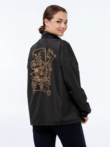 Ветровка John Steampunk, черная Ветровка John Steampunk, черная