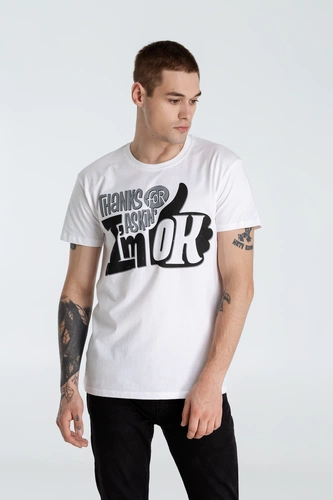 Футболка I'm OK, белая Футболка I'm OK, белая