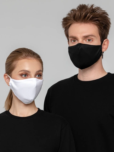 Маска для лица, черная Маска для лица, черная