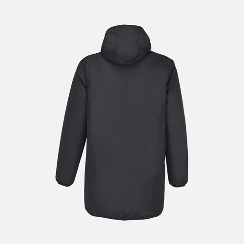 Куртка-парка унисекс Reverse, черная Куртка-парка унисекс Reverse, черная