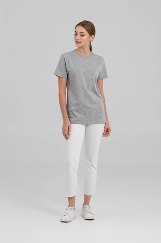 Футболка унисекс T-bolka 160 Original, серый меланж Футболка унисекс T-bolka 160 Original, серый меланж