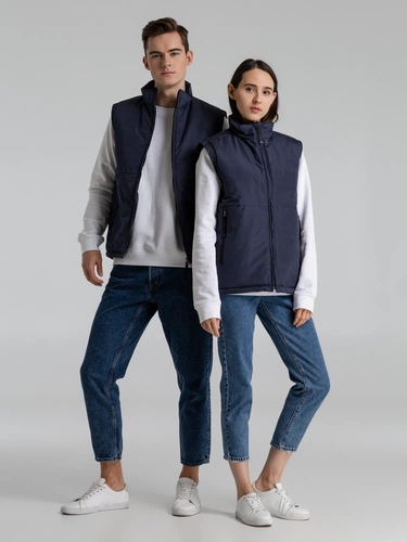 Жилет светоотражающий Lattvind, темно-синий Жилет светоотражающий Lattvind, темно-синий