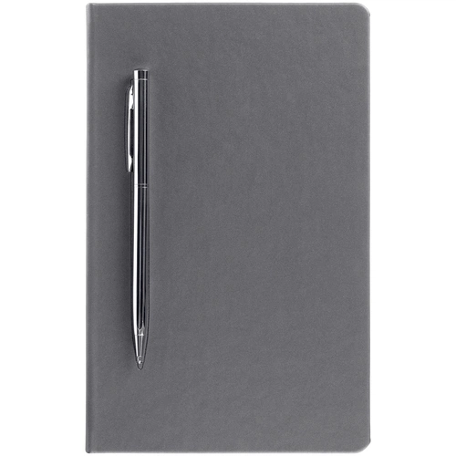 Ежедневник Magnet Shall, недатированный, серый Ежедневник Magnet Shall, недатированный, серый