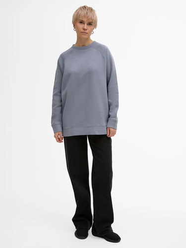 Свитшот унисекс S1, серый Свитшот унисекс S1, серый