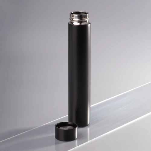 Термобутылка Metropolis, черная Термобутылка Metropolis, черная