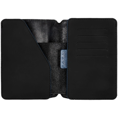 Автобумажник Arrival, черный с синим Автобумажник Arrival, черный с синим