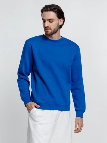 Свитшот унисекс Delta, ярко-синий Свитшот унисекс Delta, ярко-синий