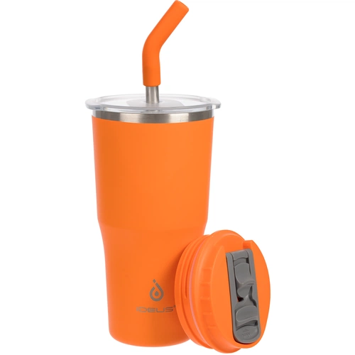 Термостакан Sapporo М, оранжевый Термостакан Sapporo М, оранжевый