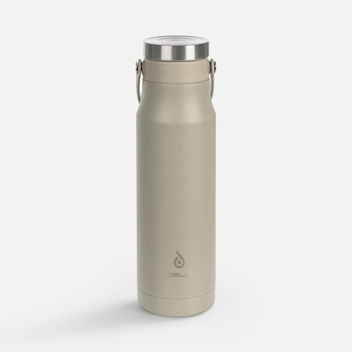 Термобутылка Tateyama, серо-бежевая Термобутылка Tateyama, серо-бежевая