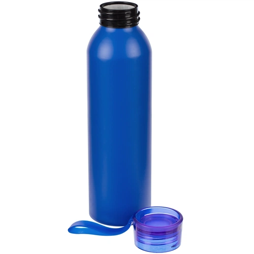 Бутылка для воды Brooke, матовая синяя Бутылка для воды Brooke, матовая синяя