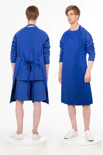 Фартук E1, синий Фартук E1, синий