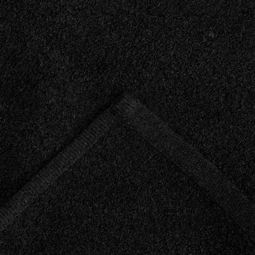 Полотенце махровое «Юнона», малое, черное Полотенце махровое «Юнона», малое, черное