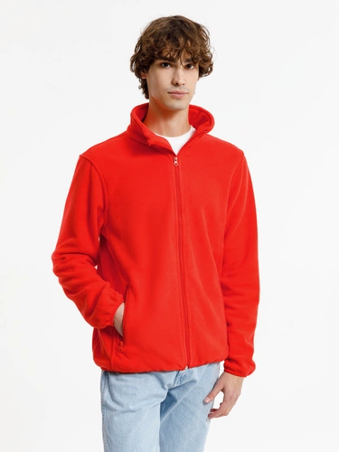 Куртка флисовая унисекс Nesse, красная Куртка флисовая унисекс Nesse, красная