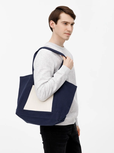 Шопер Shophop, синий с неокрашенным Шопер Shophop, синий с неокрашенным