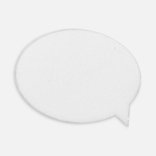 Наклейка тканевая Lunga Bubble, M, белая Наклейка тканевая Lunga Bubble, M, белая