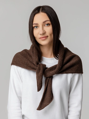 Косынка Dalia, темно-коричневая Косынка Dalia, темно-коричневая