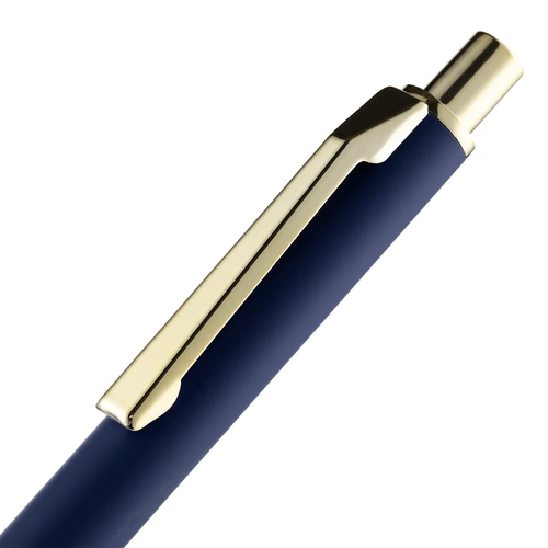 Ручка шариковая Lobby Soft Touch Gold, синяя Ручка шариковая Lobby Soft Touch Gold, синяя
