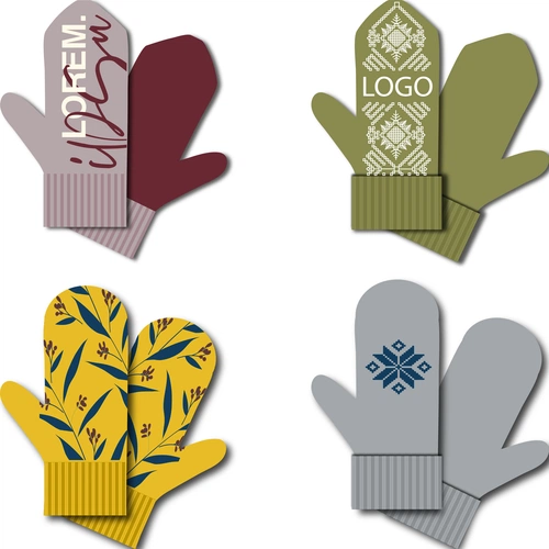 Варежки на заказ Mani, полушерсть Варежки на заказ Mani, полушерсть