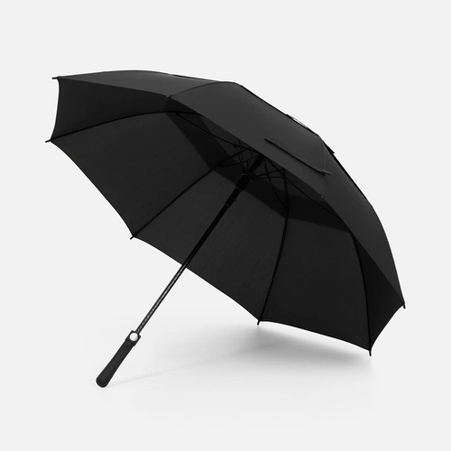 Зонт-трость Dome Double, черный Зонт-трость Dome Double, черный