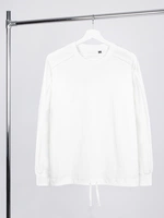 Свитшот унисекс Vozduh, молочно-белый