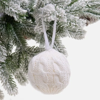 Вязаный шарик «Магия зимы»