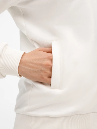 Бомбер унисекс Townie, молочно-белый Бомбер унисекс Townie, молочно-белый